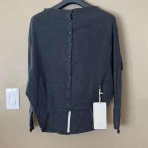 NWT Lululemon After Class Cardigan size 4